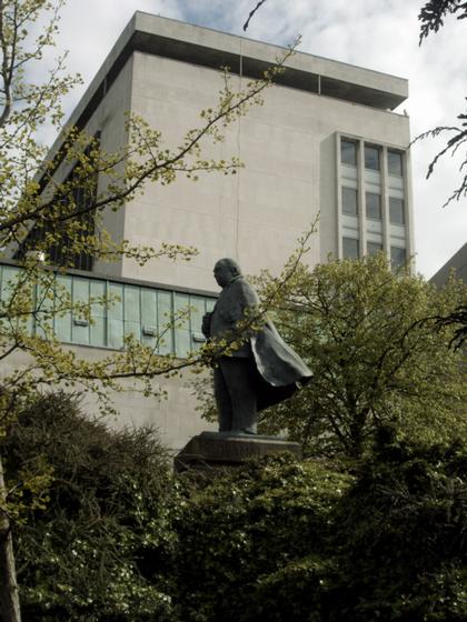 J.B. Priestley Statue